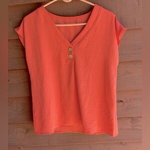 Peach blouse